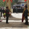 El general de brigada José Antonio Hurtado se despide de la bandera