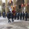 El general de brigada José Antonio Hurtado se despide de la bandera