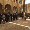 El general de brigada José Antonio Hurtado se despide de la bandera