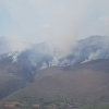 Incendio de importantes dimensiones en el Valle del Jerte