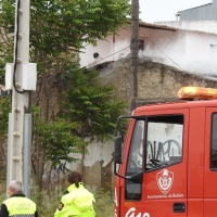 Incendio de una vivienda en la barriada de Antonio Domínguez