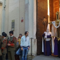 Así está la calle San Juan (Badajoz) para vivir el Lunes Santo