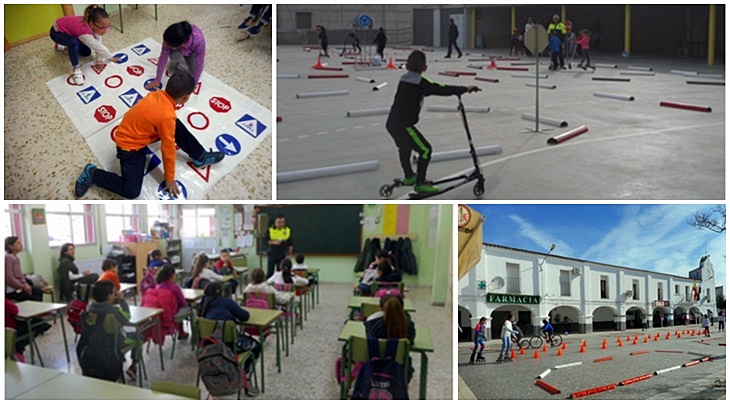 La Policía acerca la Educación Vial a los escolares