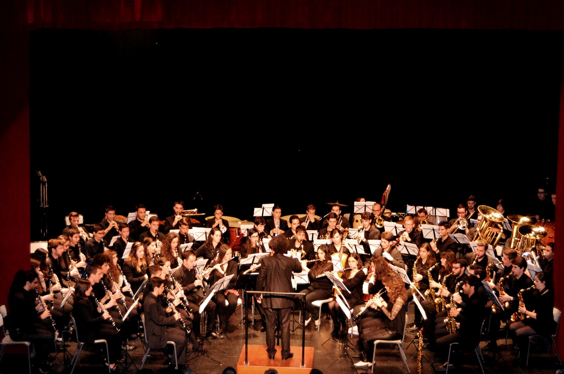 La Banda Federal de Extremadura ofrece un concierto en el López de Ayala