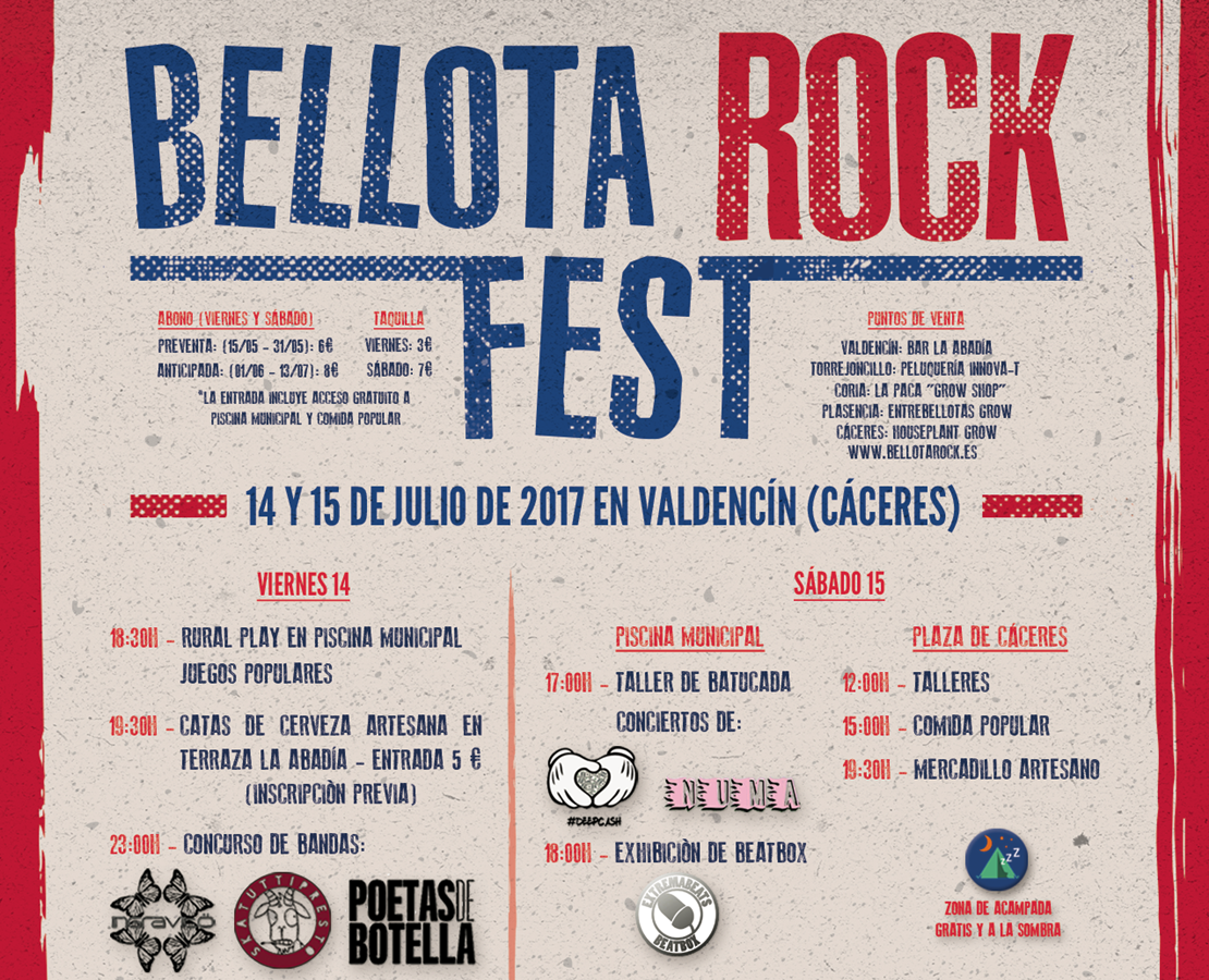 El Bellota Rock Fest prepara su segunda edición