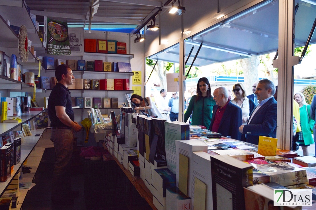 Da comienzo la 36ª edición de la Feria del Libro de Badajoz