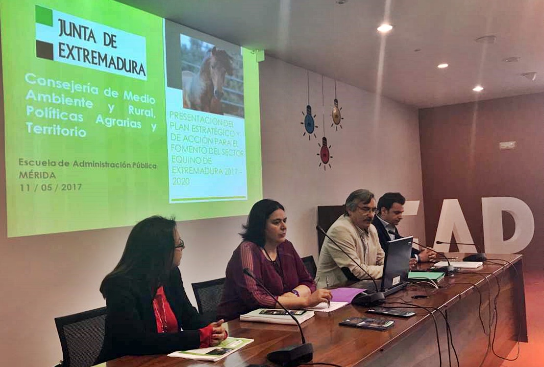 El Plan Estratégico del Equino nace &quot;para generar empleo en la Extremadura rural&quot;