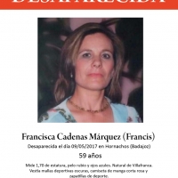 Una gigantesca operación tendrá lugar el sábado para encontrar a Francisca