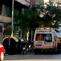 Herido en la colisión de una bicicleta y una moto en Badajoz