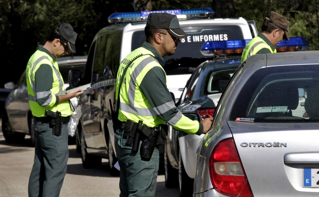 Detenido por alterar la matrícula de su coche para eludir multas