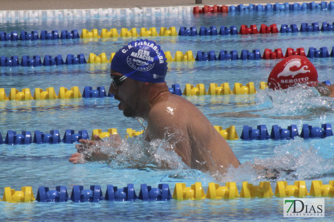 Imágenes del nacional de natación master en Badajoz II