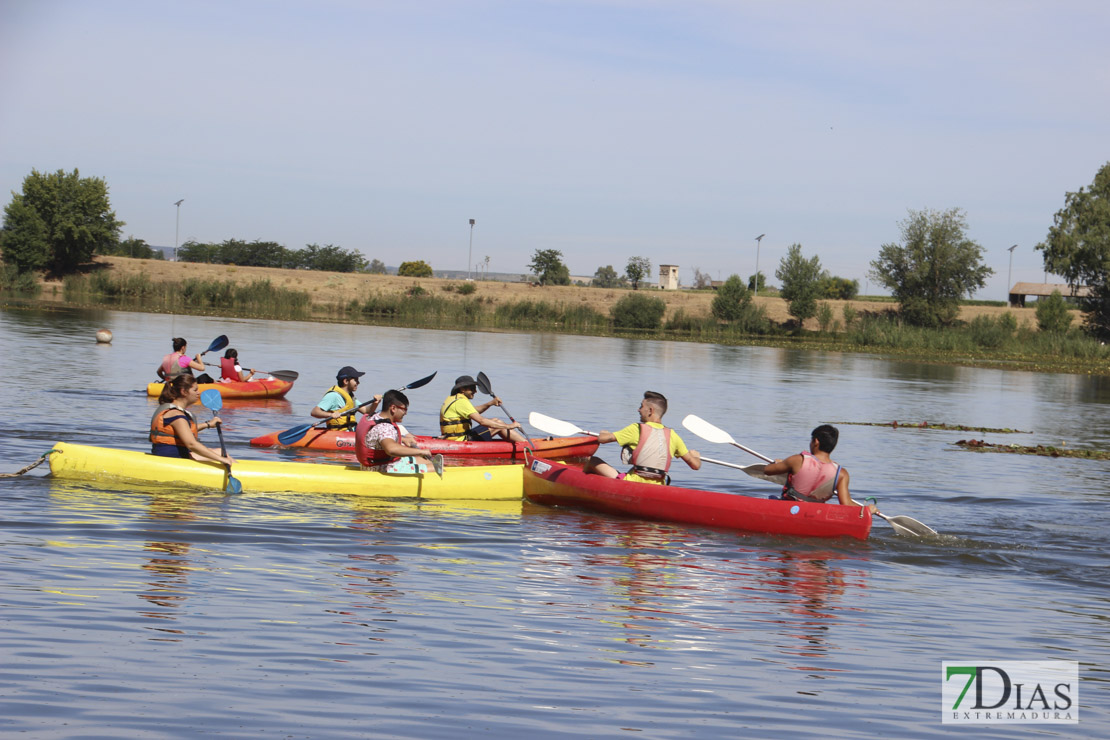 Imágenes de la jornada de puertas abiertas del Club Piragüismo Badajoz