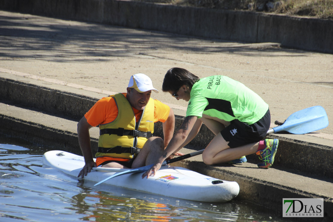 Imágenes de la jornada de puertas abiertas del Club Piragüismo Badajoz