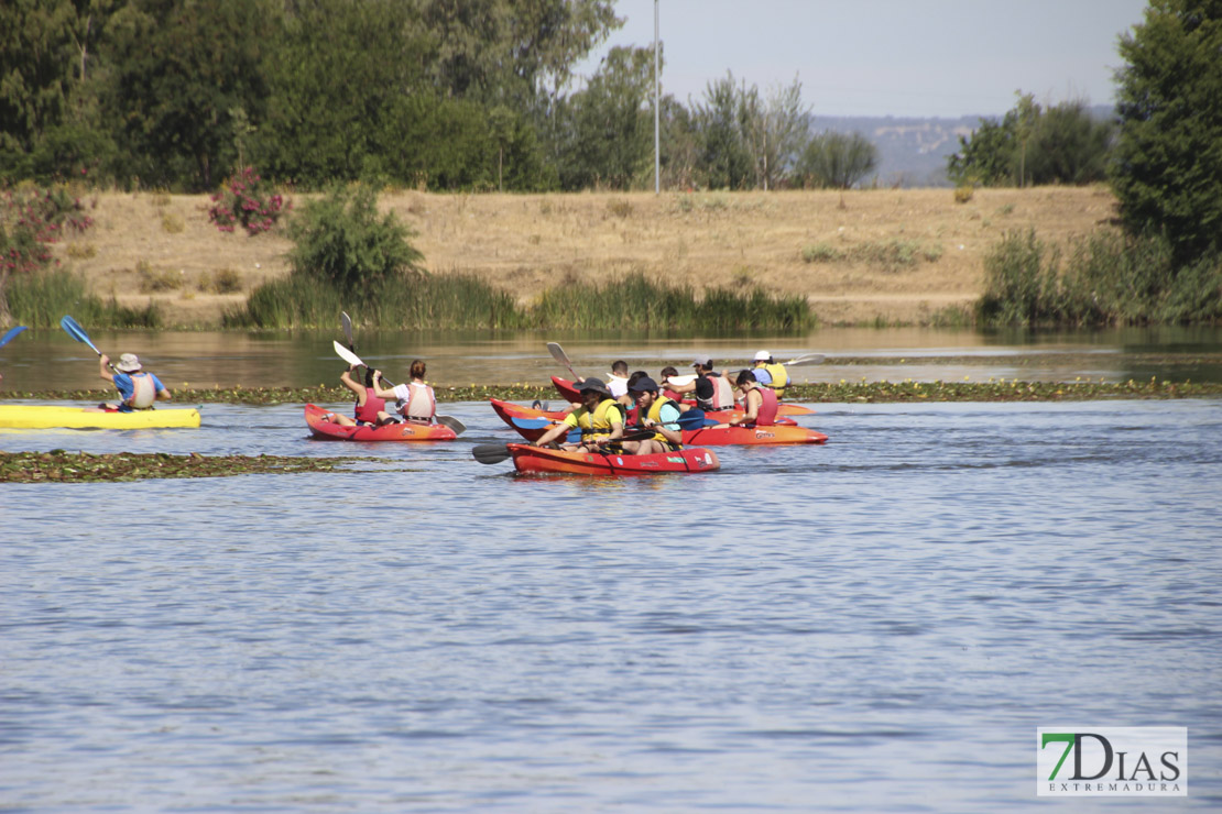 Imágenes de la jornada de puertas abiertas del Club Piragüismo Badajoz