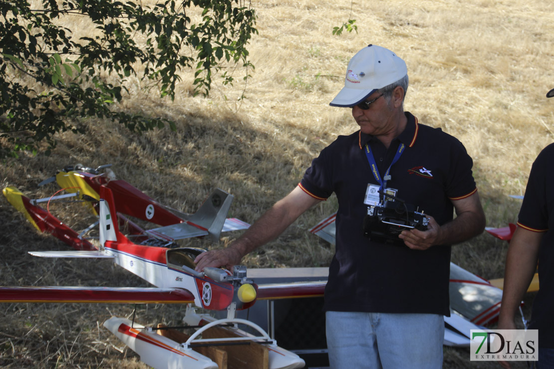 Imágenes de la exhibición de hidroaviones de Badajoz