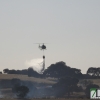 Incendio forestal en la carretera de Sevilla (Badajoz)