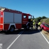 Un anciano sale ileso tras salirse de la vía en la CC-120