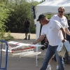 Imágenes de la exhibición de hidroaviones de Badajoz