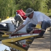 Imágenes de la exhibición de hidroaviones de Badajoz