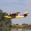 Imágenes de la exhibición de hidroaviones de Badajoz