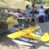 Imágenes de la exhibición de hidroaviones de Badajoz