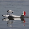 Imágenes de la exhibición de hidroaviones de Badajoz