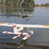 Imágenes de la exhibición de hidroaviones de Badajoz