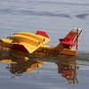 Imágenes de la exhibición de hidroaviones de Badajoz