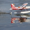 Imágenes de la exhibición de hidroaviones de Badajoz