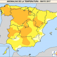 Mayo 2017 ha sido extremadamente cálido y seco en amplias zonas de España