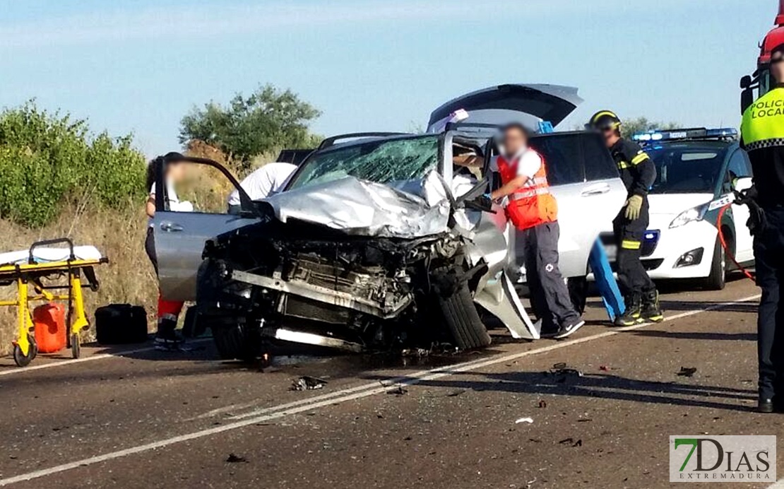 Accidente mortal en Tierra de Barros