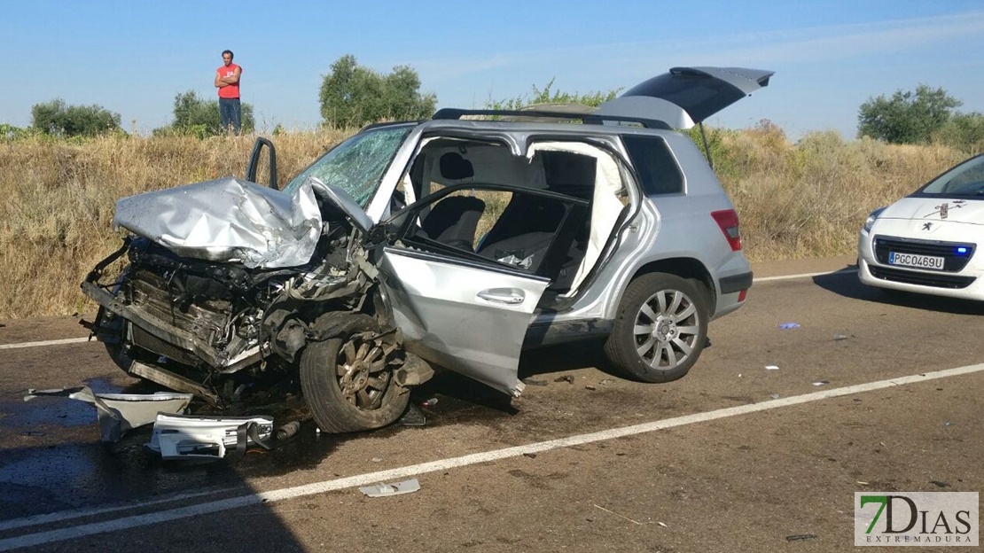 Accidente mortal en Tierra de Barros