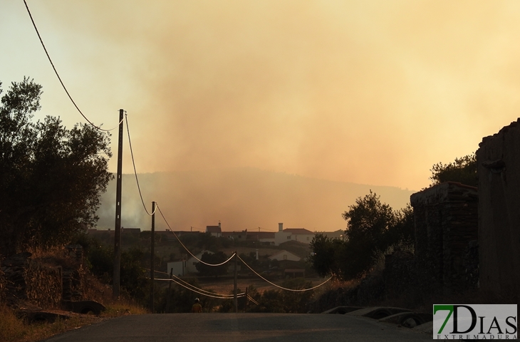 Nuevas imágenes sobre el terreno del incendio de Portugal