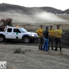 Nivel 1 de peligrosidad por un incendio en Alconchel (Badajoz)