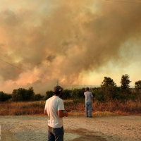 Nuevas imágenes sobre el terreno del incendio de Portugal