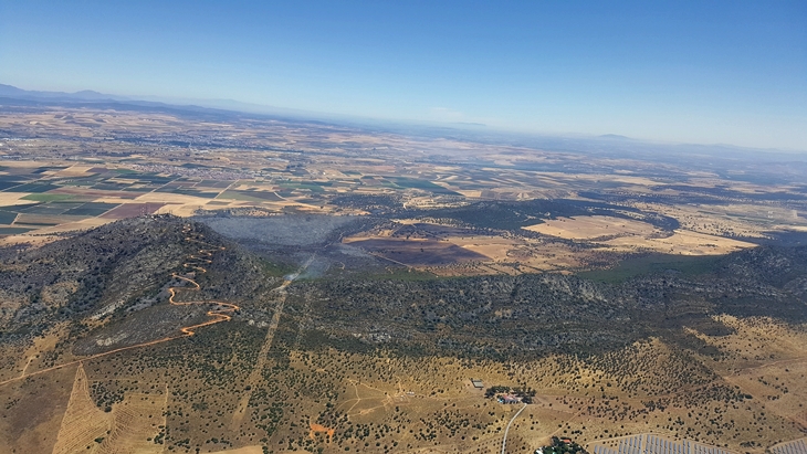 10 días después declaran extinguido el incendio en la Sierra de San Serván