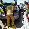 Grave accidente con atrapada en la provincia de Cáceres