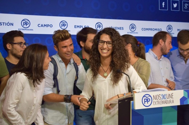 Gema Fernández Villalobos, única candidata a la presidencia de NNGG del PP