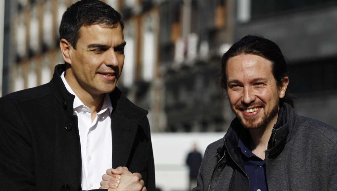 Iglesias insta al &quot;compañero Sánchez&quot; a apoyar el referéndum independentista