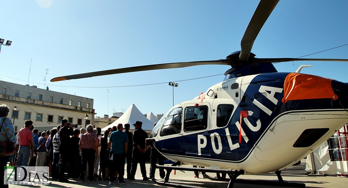 Inauguración de las actividades y actos de la Policía Nacional en Badajoz