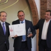 Caja Rural premia al mejor jamón y el mejor cava extremeño