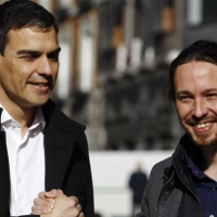 Iglesias insta al &quot;compañero Sánchez&quot; a apoyar el referéndum independentista