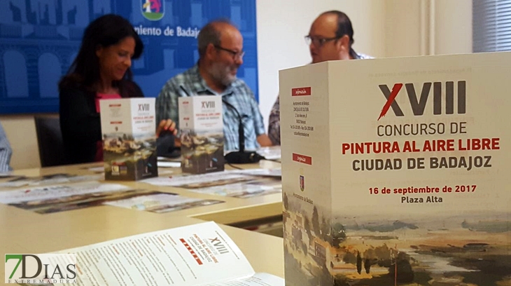 El XVIII Concurso de Pintura al Aire Libre convertirá a Badajoz en un gran lienzo