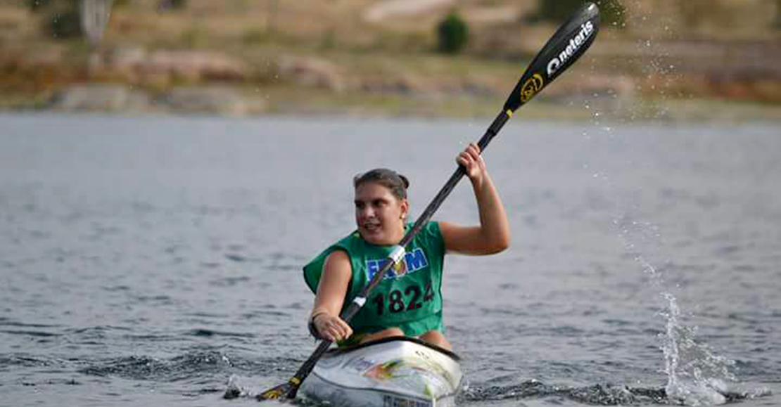 Elena Ayuso triunfa en el embalse de Proserpina