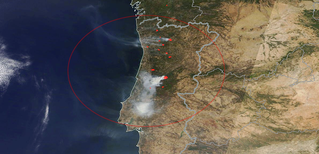 El intenso calor, junto a la mano del hombre, desatan nuevos incendios en Portugal