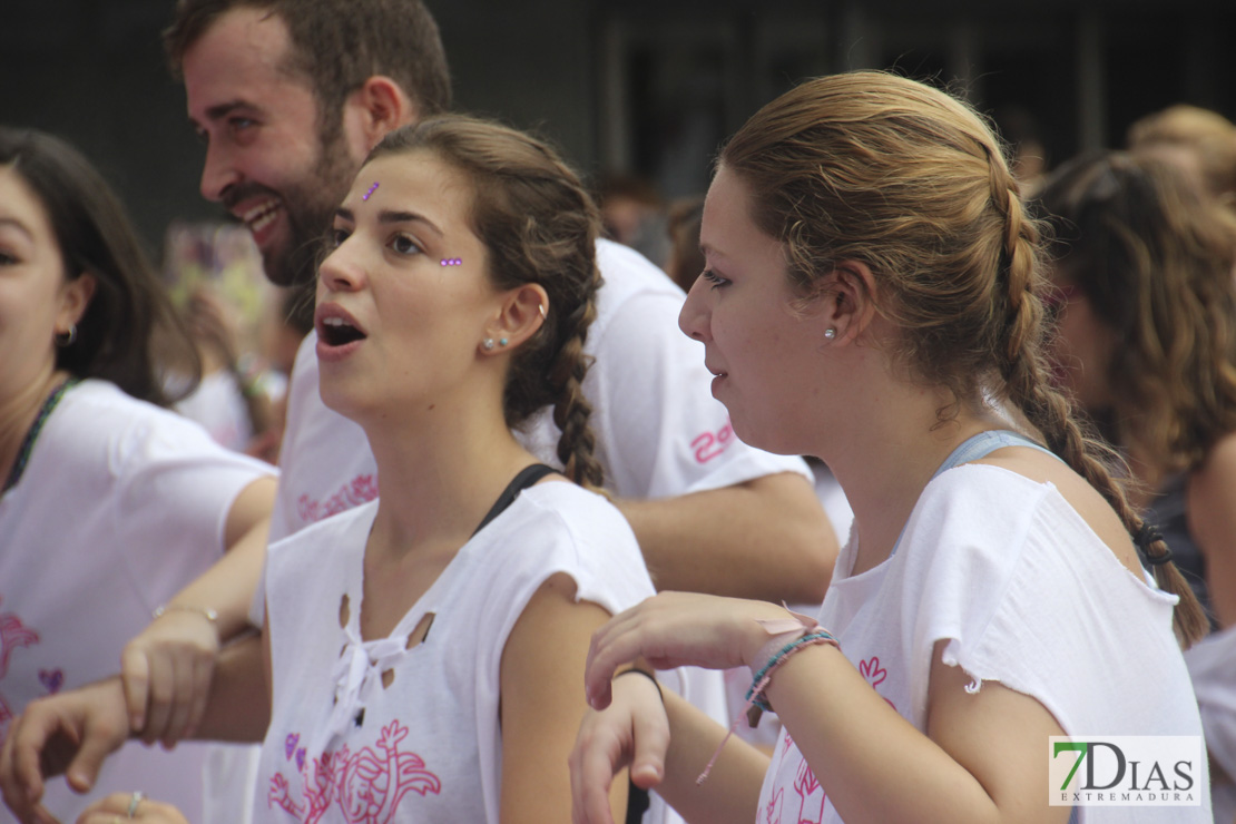 Imágenes del zumba solidario contra el cáncer de mama