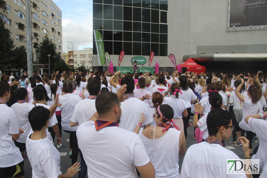 Imágenes del zumba solidario contra el cáncer de mama