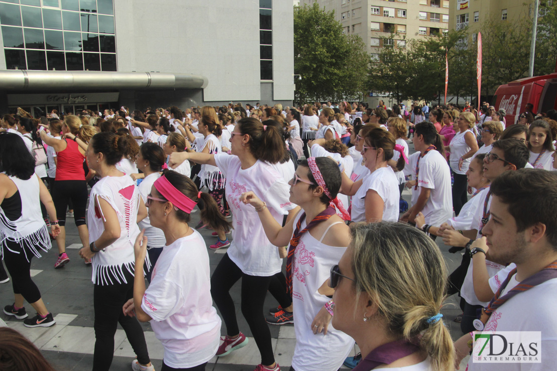 Imágenes del zumba solidario contra el cáncer de mama