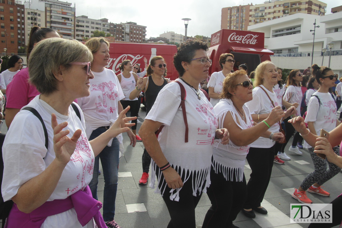 Imágenes del zumba solidario contra el cáncer de mama