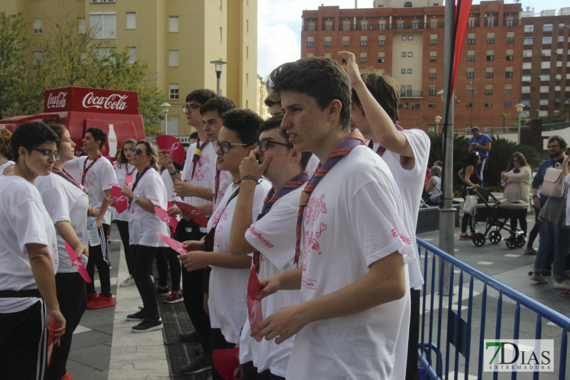 Imágenes del zumba solidario contra el cáncer de mama